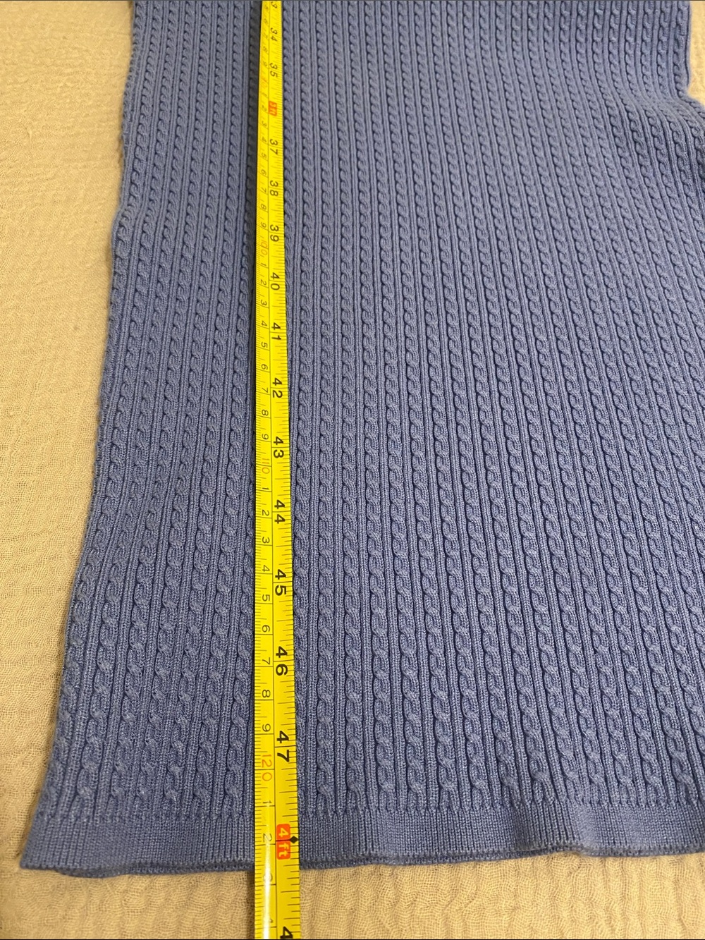 Ronny Kobo Collection Ribbed Knit Maxi Dress - Blue. Size XS - Picture 6 of 7